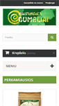 Mobile Screenshot of maistingiejidumbliai.lt